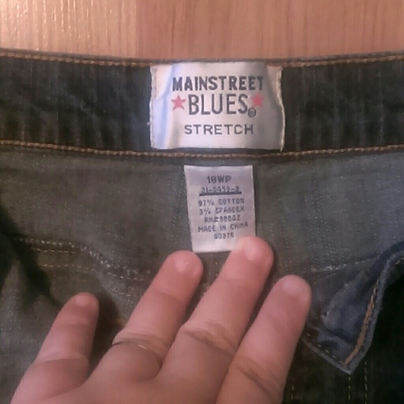 Main st blues 18wp jeans