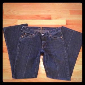 7 For All Mankind Bootcut Wst Sz 28