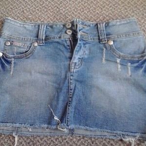 Denim skirt