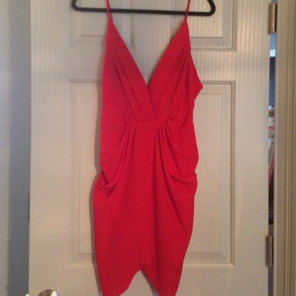 Red dress