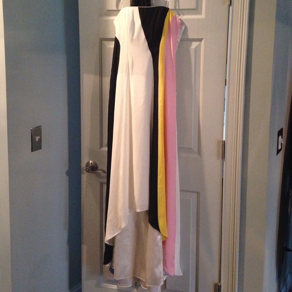 High low evening dress