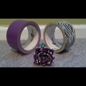 A duck tape pen