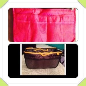 NWOT LIGHT PINK PURSE LINER/ORGANIZER