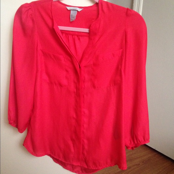 Silky dress shirt