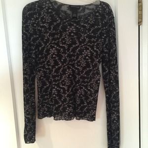 Kenneth Cole sheer top