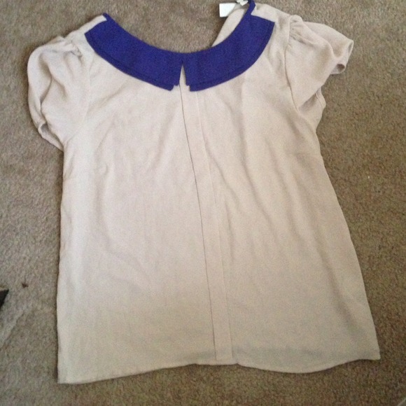 Taupe forever 21 polyester top - Picture 1 of 4