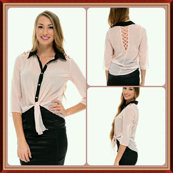 💲✂🎉HP Retro Glam🎉an original top w/ detail! M - Picture 1 of 1