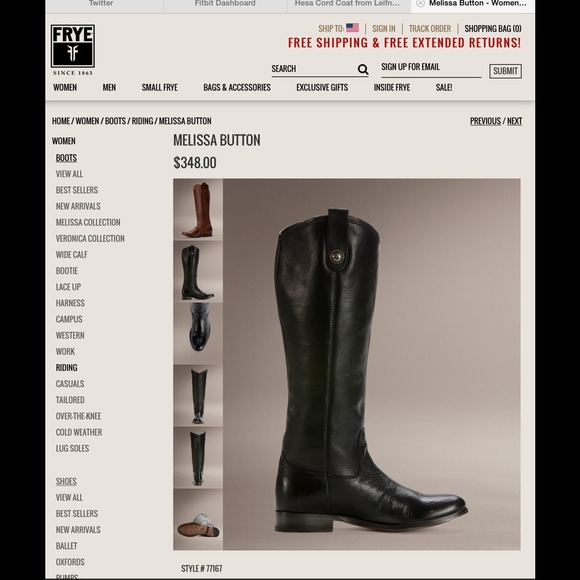 Frye Melissa Button Boots size 11 - Picture 4 of 4