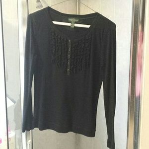 Ralph Lauren black shirt