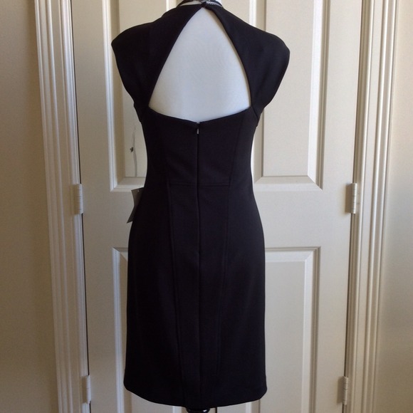 Donna Morgan Black Cut Out Dress - Picture 2 of 3