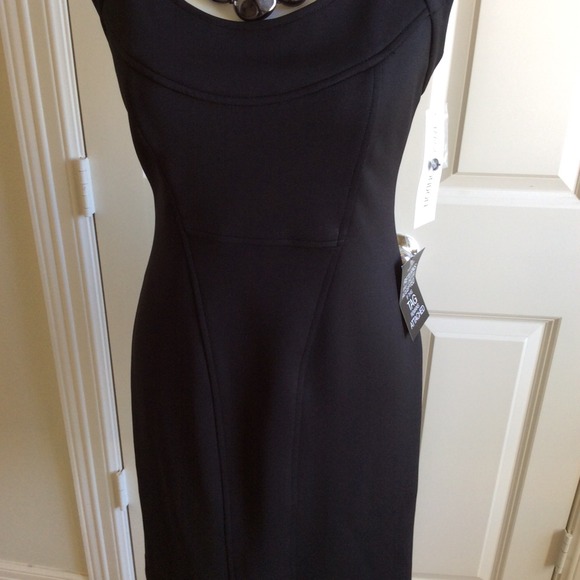 Donna Morgan Black Cut Out Dress - Picture 3 of 3