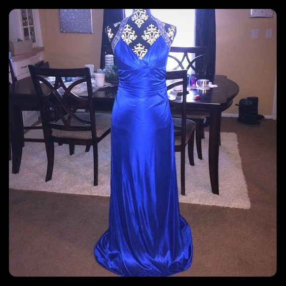 Like new blue formal dress