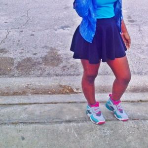 Purplish pinkish teal blue diamond Turfs