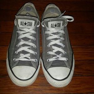 Used converse torn a little bit in the back heel