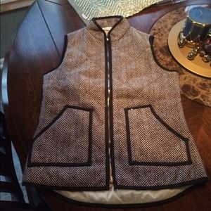 Herringbone vest