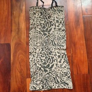 Intimately free people leopard print slip xs