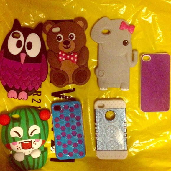 Make offers! iPhone 4/4s cases and one iPhone 5