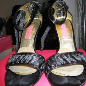 Betsey Johnson corset sandal