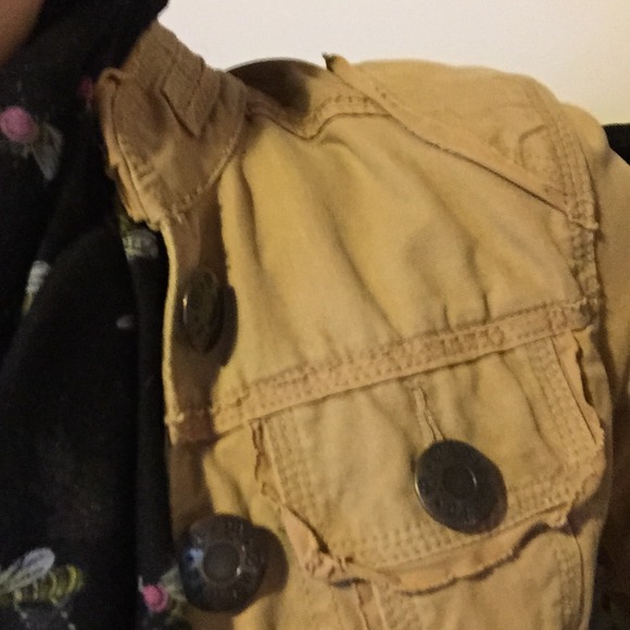 ✨BB Dakota khaki cotton safari jacket