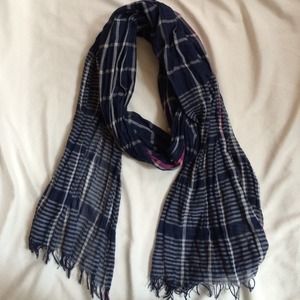 Navy Scarf