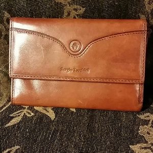Ladies Sergio Tacchini Brown Leather Wallet