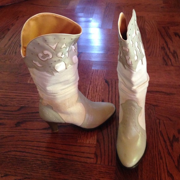 Cowboy Heel Boots