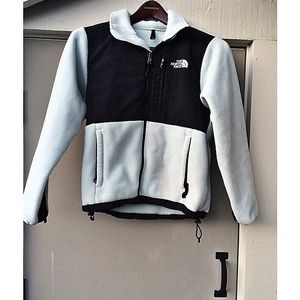 Really light mint& black northface womens size S