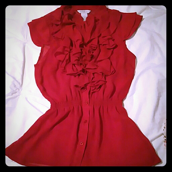 Ruffle Blouse