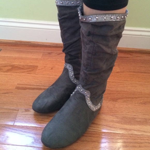Justice® gray cowgirl boots