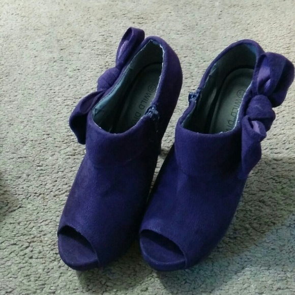 Purple Wild Diva boots - Picture 4 of 4