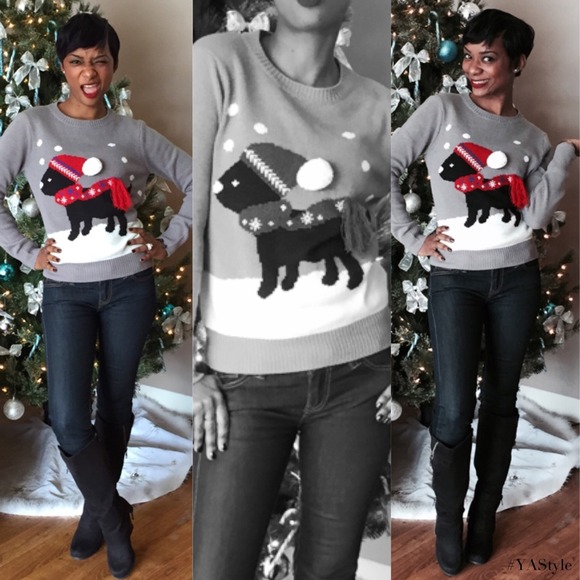 Forever 21 Fun WINTERY SWEATER!