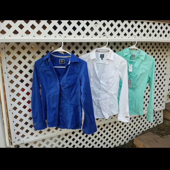 Bundle of fitted button downs