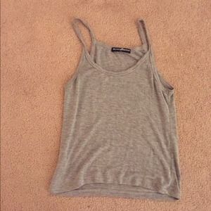 Brandy Melville gray james tank