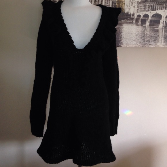 Chunky oversized knit sweater