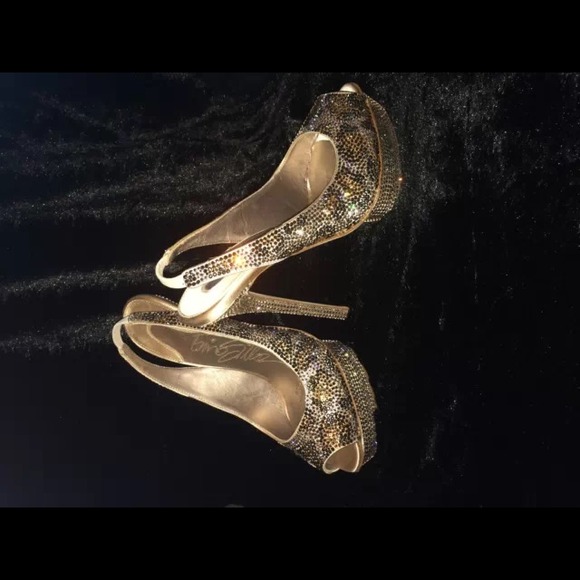 New! Lesilla Crystal Leopard Slings LIMITEDEDITION - Picture 2 of 4