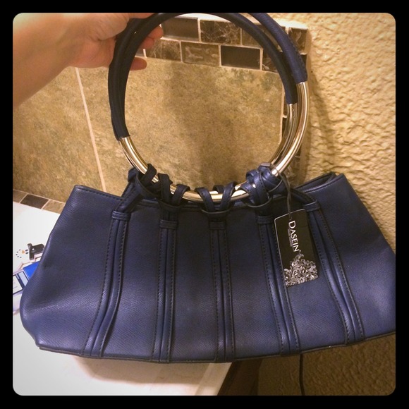 Blue purse