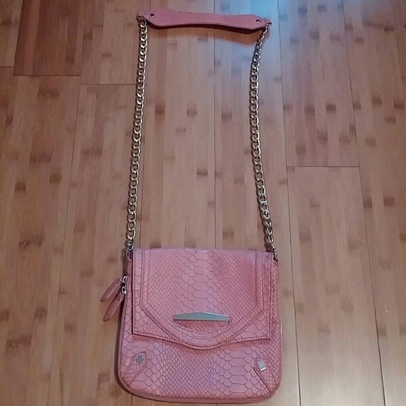 Danielle Nicole Salmon colored purse