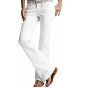 White Curvy Flare  Jeans
