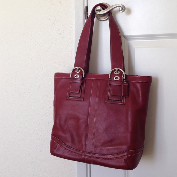 Coach Lexington leather tote