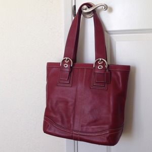 Coach Lexington leather tote