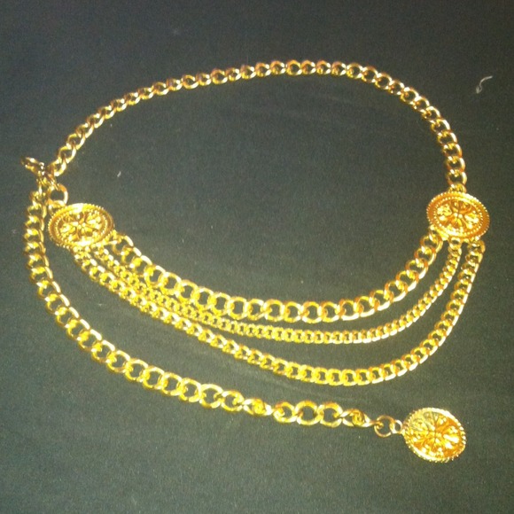 Gold Chain Belt