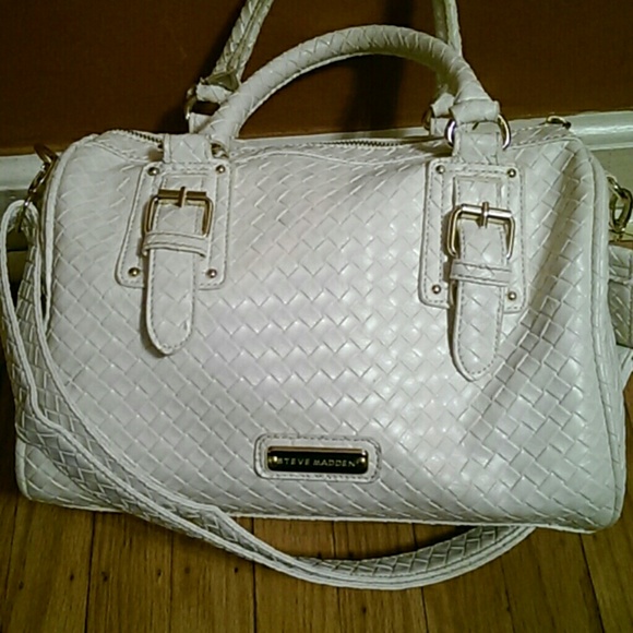 Steve Madden white handbag