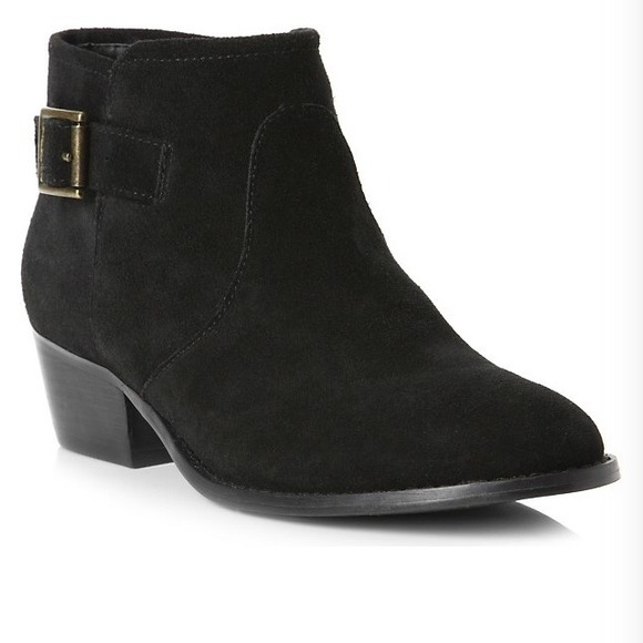 Prizzze Steve Madden black ankle boots