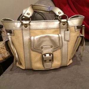 Authentic Coach Large Tote Bag