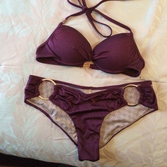 Deep purple Victoria's Secret bathing suit