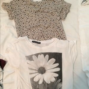 2 Brandy Melville Crop Tops