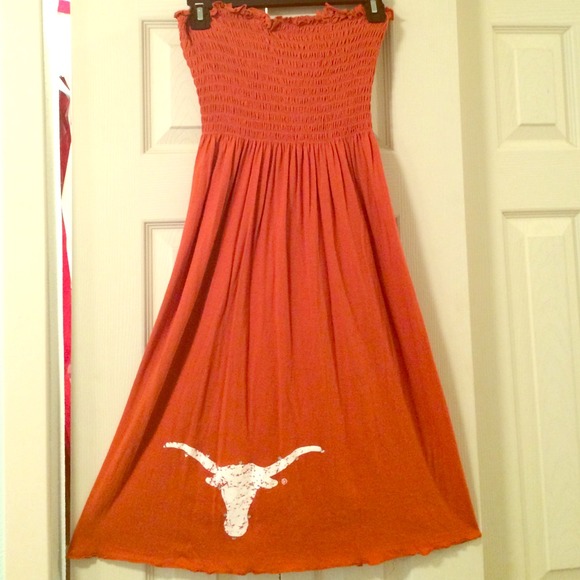 University of Texas Burnt Orange cotton dress
