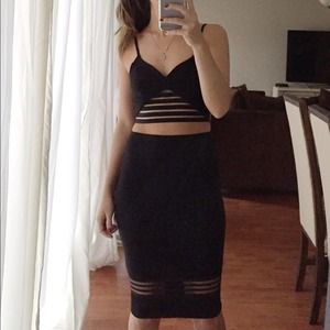 Black 2 piece XS