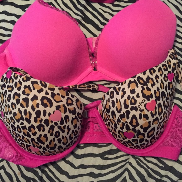 Victoria secret bra and PINK bra