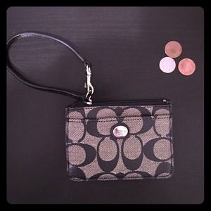 Final price💕Coach cardholder and keychain💕